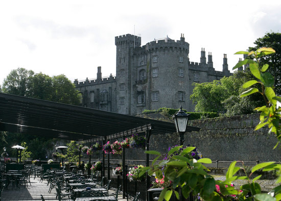 Kilkenny Castle, directly over the river from the River Court Hotel.